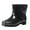 Black, variant on Cathalem Short Dress Boots Men Man Short Rubber Rainboots Waterproof Rubber Boots For Garden Man Rain Winter Boots for Men Brown 8