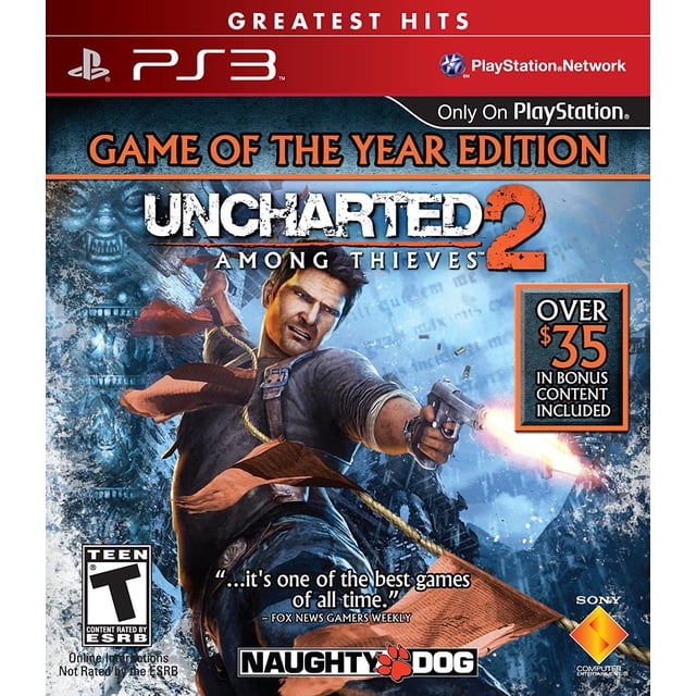 Uncharted 2 Among Thieves Goty ps3 NAUGHTY PS3