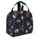 thumbnail image 2 of Easygdp Vintage Rose Bolsa Térmica Premium - Tela Oxford Impermeable, Gran Capacidad, Bolsillo Frontal, Unisex para Trabajo, Escuela, Actividades al Aire Libre y Picnics, 2 of 8