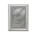 thumbnail image 1 of Lawrence Frames 11645 Lawrence Frames Polished Silver Plate 4x5 Picture Frame - Bead Border Design, 1 of 3