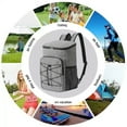 thumbnail image 6 of Gnmfd Large Travel Backpack with Lunch Box for Men Women, Insulated Cooler Backpack with Multiple Compartments for Picnic Hiking Work Beach Travel, Keeps Food Drinks Fresh, 6 of 8