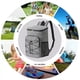 thumbnail image 5 of Mochila de viaje grande con lonchera, ideal para hombres y mujeres, ideal como regalo para él o ella. Mochila extragrande para el almuerzo, ideal para mujeres y hombres. Mochila térmica., 5 of 7