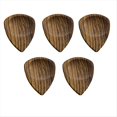 thumbnail image 2 of Púas de Guitarra Ranuradas, Púas de Guitarra de Madera, Púas de Guitarra de Madera para Guitarra Eléctrica, Acústica o Bajo,D, 2 of 5