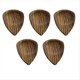 thumbnail image 2 of Púas de Guitarra Ranuradas, Púas de Guitarra de Madera, Púas de Guitarra de Madera para Guitarra Eléctrica, Acústica o Bajo,D, 2 of 5