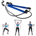 thumbnail image 4 of Portable Pilates Bar Kit with Resistance Band Yoga Pilates Stick, Exercise Toning Bar with Foot Loop, 4 of 4