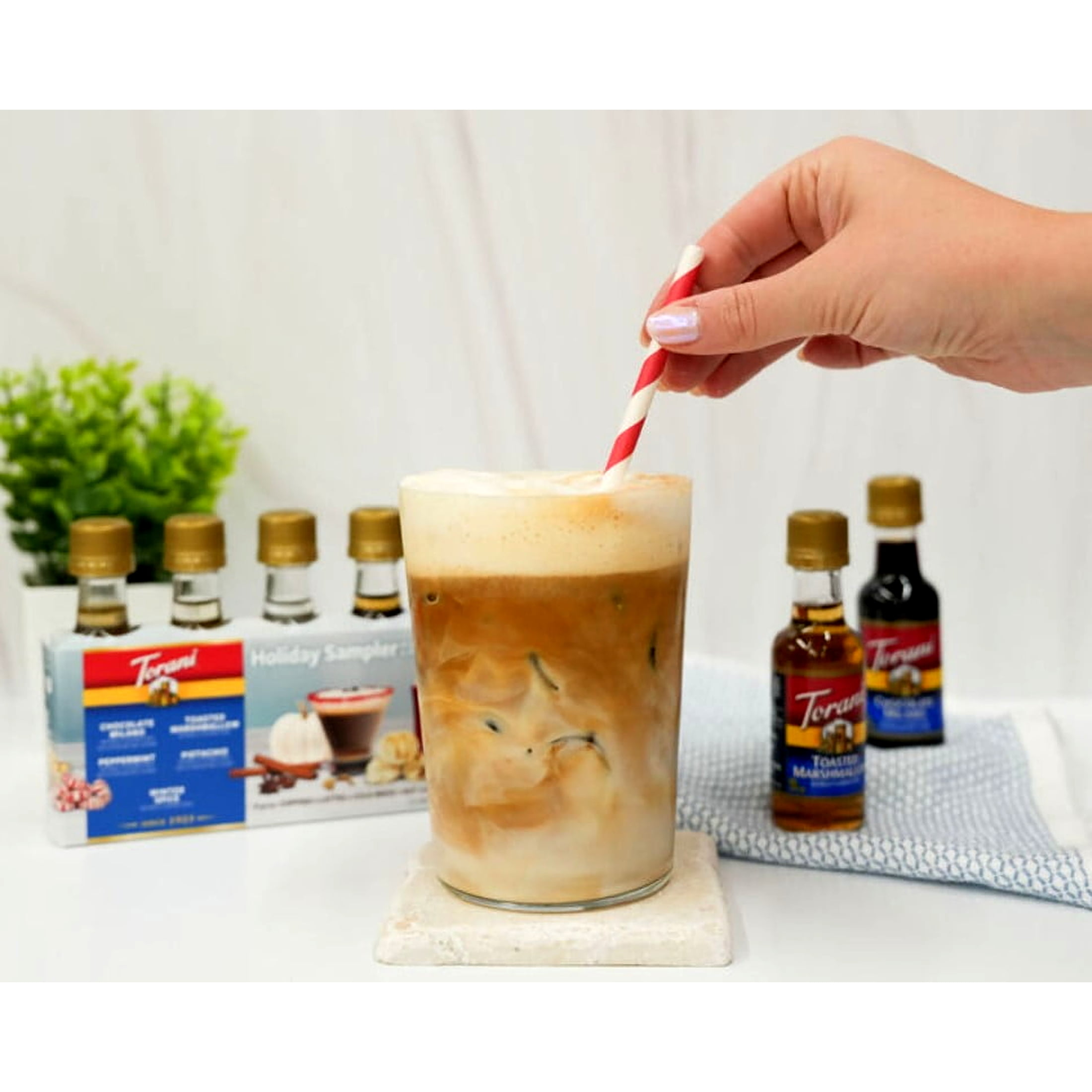 Torani Mini Holiday Syrup Sampler 5 Pack x 1.69 oz. each
