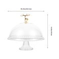 thumbnail image 2 of Cake Tray with Lid Clear Cake Stand with Dome Snack Serving Tray for Wedding Party, 2 of 6