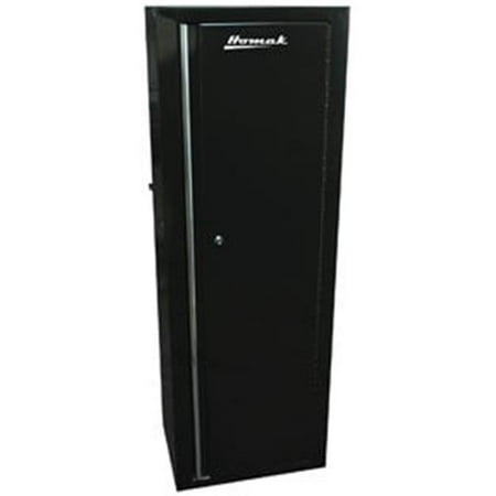 Homak 41 in. Side Locker with 2 Drawers Black