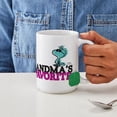 thumbnail image 4 of CafePress - Grandma's Favorite Large Mug - 15 oz Ceramic Large White Novelty Mug, 4 of 6