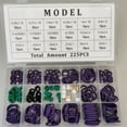 thumbnail image 3 of 225Pcs Car Air Conditioning R22/R134A Repair Compressor Seal O-Ring Gaskets Kit, 3 of 7