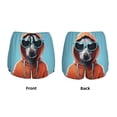 thumbnail image 3 of Salouo Cool Dog In Hoodie Print Women's 2 in 1 Running Shorts Double-Layer Shorts Athletic Workout Gym Yoga Shorts Running Shorts for Women-Large, 3 of 7