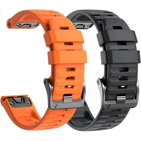 Tianle Compatible avec Fenix 6 Pro Band 22mm Easy Fit pour Fenix 5/Fenix 5 Plus/Fenix 6/Fenix 6 Pro/Forerunner 935/Forerunner 945/Approach S60/Quatix 5