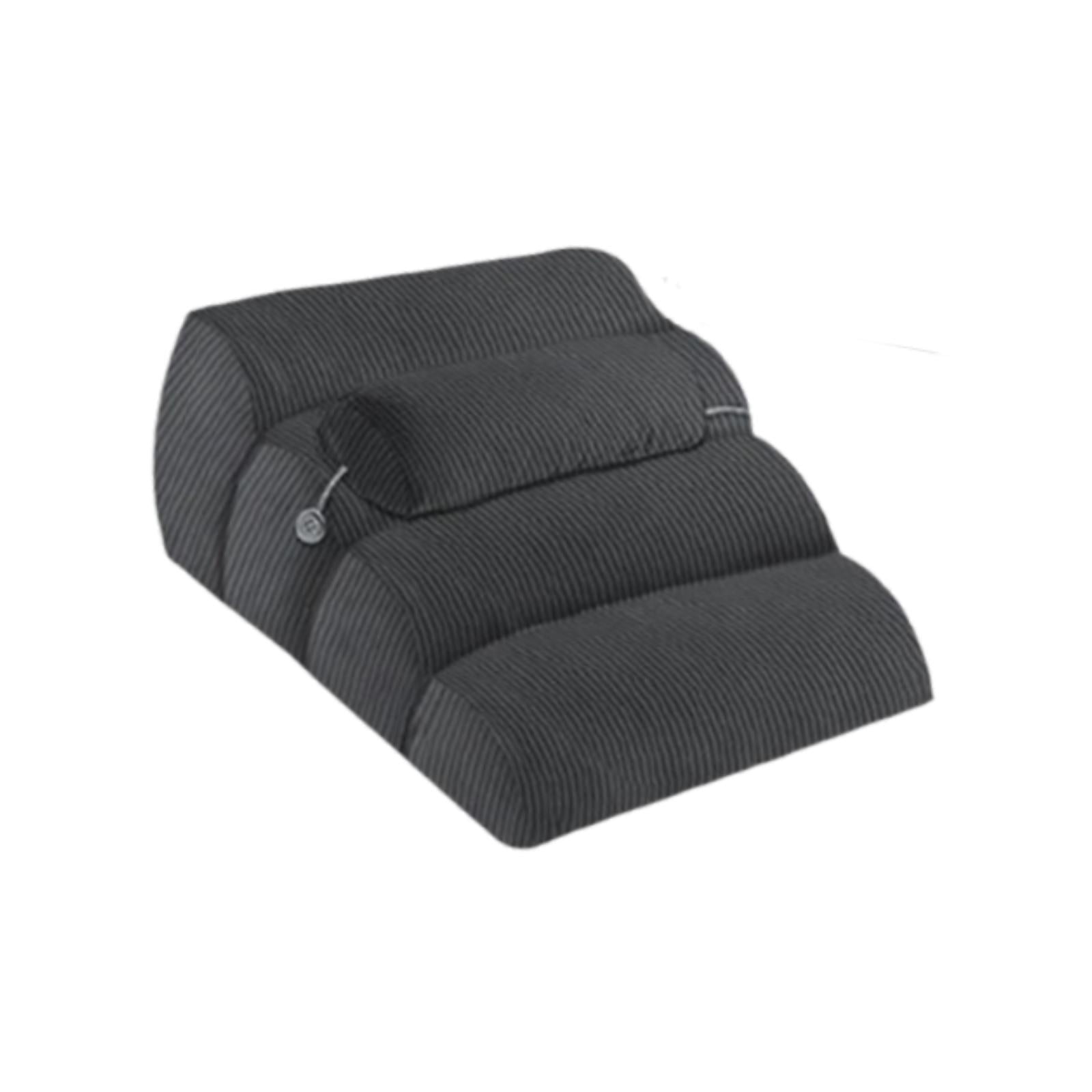 Esquirla Face Down Pillow, Sleeping Pillow, Soft Leg Support Bed Wedge Prone Pillow, Wedge Pillow for Watching Movies Relaxing Reading Gray