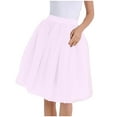 thumbnail image 3 of Awdenio Skirt for Women Plus Size Clearance Fashion Women's Large Gauze Pleated Half Skirt Gauze Skirt Puffy Skirt, 3 of 3
