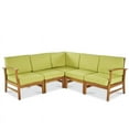 thumbnail image 1 of Noble House Perla Ensemble de Conversation Extérieur 5 Pcs Vert, 1 of 33