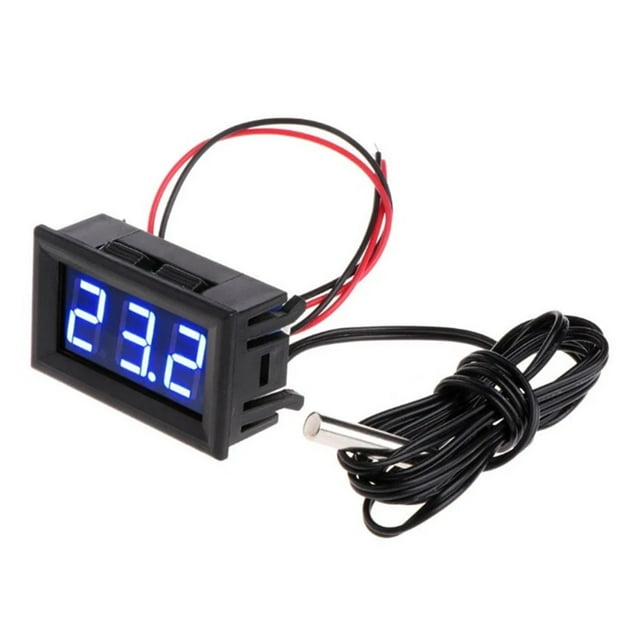 Digital Temperature LED Display Pool Aquarium Terrarium Tank Temperature Tester Meter Thermometer