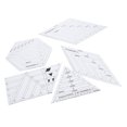 thumbnail image 4 of Outils DIY 5 Pcs Règle de Quilting, Règle de Patchwork, Conception de Vêtements Légers pour Découpe de Peinture, 4 of 8