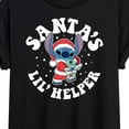 thumbnail image 3 of Lilo & Stitch - Santas Lil Helper - Women's Oversized T-Shirt, 3 of 5