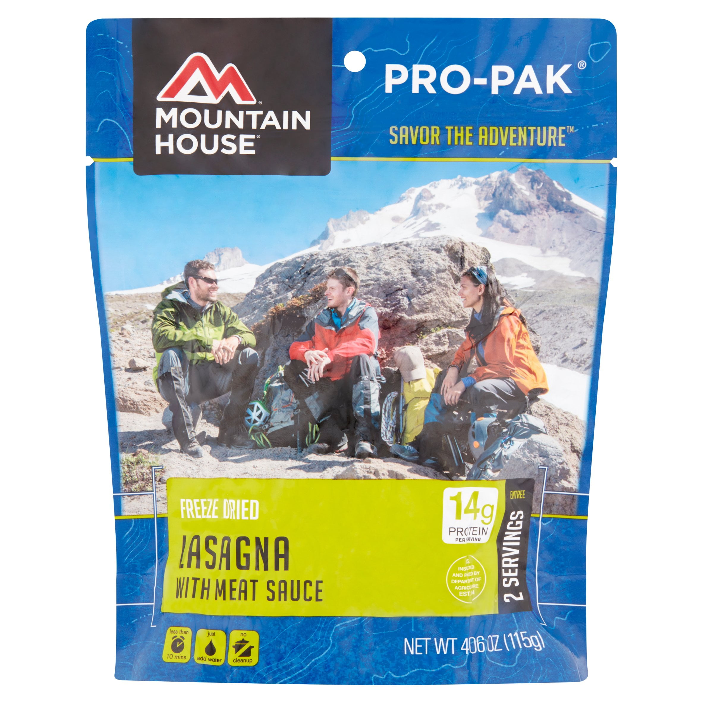 Mountain House Lasagna with Meat Sauce PRO-PAK by Mountain House is a division of OFD Foods, Inc.,