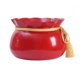 thumbnail image 2 of Mini figurita de bonsái con forma de bolsa de bendición para macetas, decoración para el hogar y la oficina rojo, 2 of 9