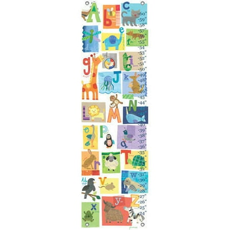 Oopsy Daisy - A - Z Animals Growth Chart 12x42, Jill McDonald