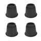 thumbnail image 1 of 4 elevadores de plástico para muebles de 5 pulgadas, resistentes, apilables, circulares, para cama, silla, mesa, sofá, color negro, 1 of 14