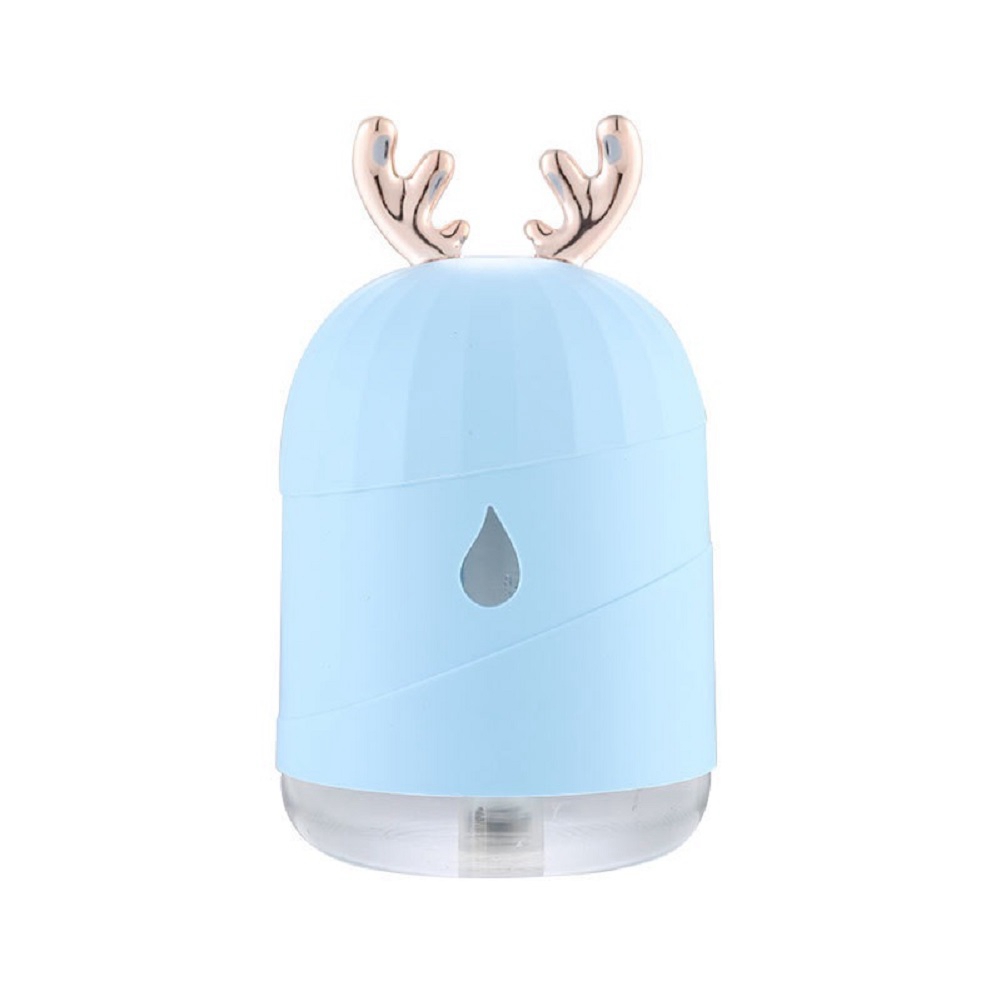 Cute Ultrasonic Electric Usb Deer Air Humidifier Pet Aroma Essential Oil Diffuser Cool Mist Maker Fogger With Light Walmart Com Walmart Com