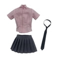 thumbnail image 4 of Ropa para Modelos de Figura 1/6 Strade Fareast Limited camisa y falda rosa, 4 of 8