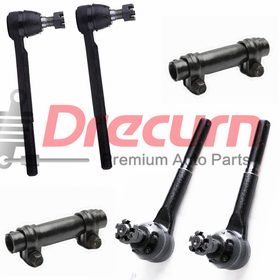 6Pcs Inner and Outer Tie Rod Ends Set For Chevrolet C10 C20 C30 Pickup