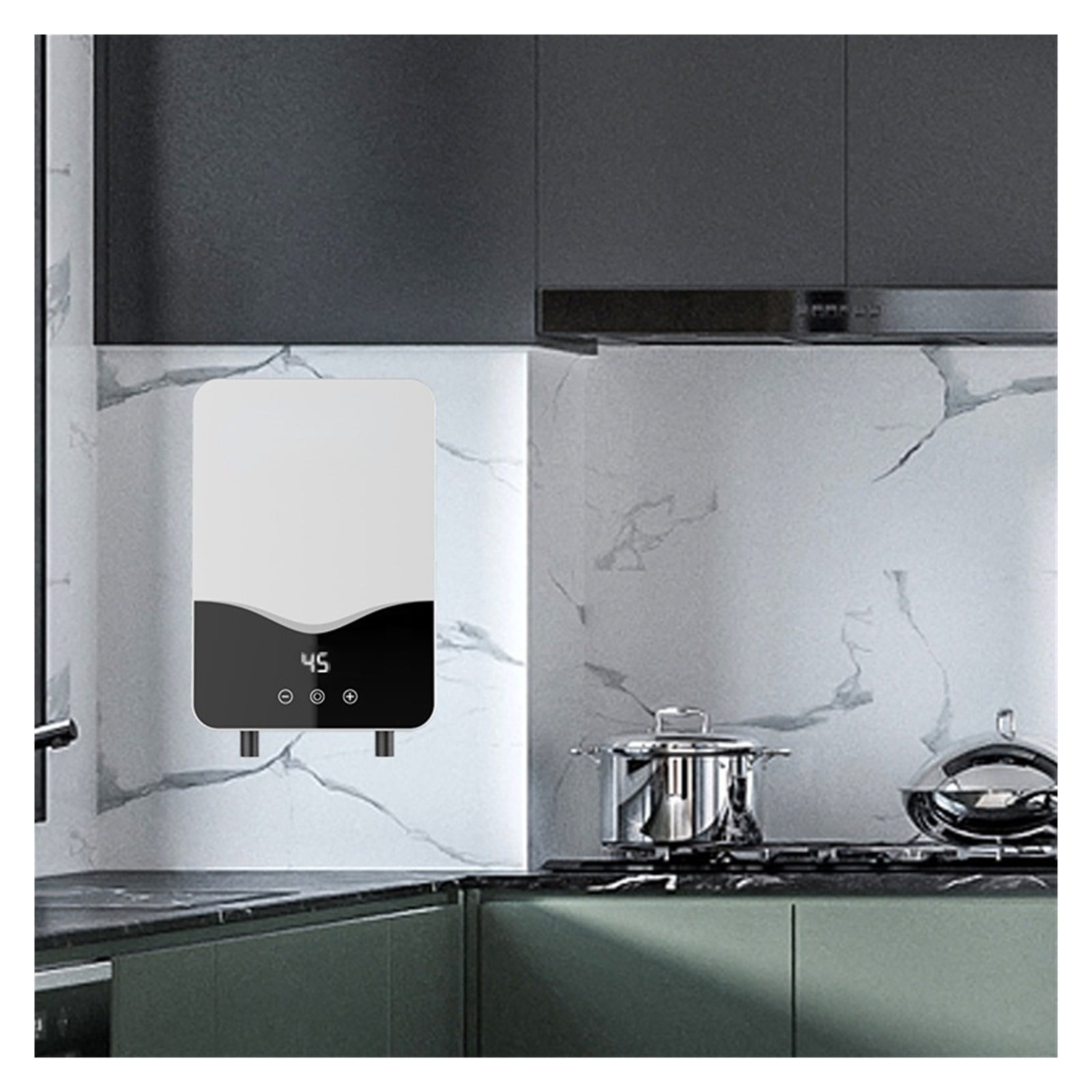 Electric Hot Water Heater 5500W Instant Tankless Water Heater Bathroom Shower Multi-purpose Household Hot-Water Heater ,Energy Saving