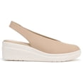 thumbnail image 2 of Naturalizer Women's Sutton Slingback Platform Wedge Pump Coastal Tan Nubuck 9M, 2 of 5