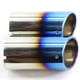 thumbnail image 3 of Puntas de Salida del Tubo del Silenciador Yotijar A4 2009-2012 azul, 3 of 7
