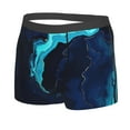 thumbnail image 5 of Goofa Blue Marble And Gold Printed Men's Boxer Briefs Underwear, Moisture-Wicking Underwear, Trunk,Soft and Breathable Cotton Underwear-XX-Large, 5 of 9