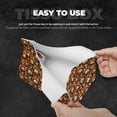thumbnail image 5 of Lsque Skulls And Hearts Printed Long Tissue Box Cover Holder, Facial Paper Organizer Dispenser,Triangle with Bottom Belt, PVC Leather Decorative Organizer, 5 of 9