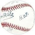 thumbnail image 2 of Don Grate Autographed Official MLB Baseball Philadelphia Phillies 445'1" 8/27/56 HOF Beckett BAS QR #BM25513, 2 of 3