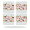 Skin Decal Wrap for Tile Slim Key Finder (4 pack) Bouquet