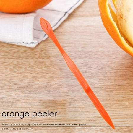

6PCS Easy Orange Citrus Peeler in Orange Color Kitchen