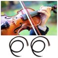 thumbnail image 3 of Miangastore 2 Pinces Accessoires Naturels pour Violon Nœud Chevelure de Cheval, 3 of 9