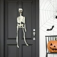 thumbnail image 3 of Antqov Skeletons Halloween Decorations, Whole Body Posable Skeleton Hanging Skeletons with Movable Joints for Indoor Outdoor Halloween Skeletons Decor Yard Patio Lawns Garden Party Decoration, 3 of 4