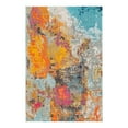 thumbnail image 3 of Unique Loom Vivid Collection Area Rug - Kolkata (4' x 6' Rectangle Multi/Yellow), 3 of 7