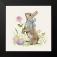 thumbnail image 2 of Barnes, Victoria 20x20 Black Modern Framed Museum Art Print Titled - Easter Bun II, 2 of 5