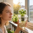 thumbnail image 2 of Visible Seedling Cups – Hydroponic Plant Germination Pots, Durable & Reusable (1-5pc), 2 of 6