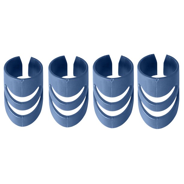 Sywqhk 4 púas para dedos para guitarra acústica de bajo, funda protectora para la punta de los dedos (azul) Sywqhk Alta Calidad