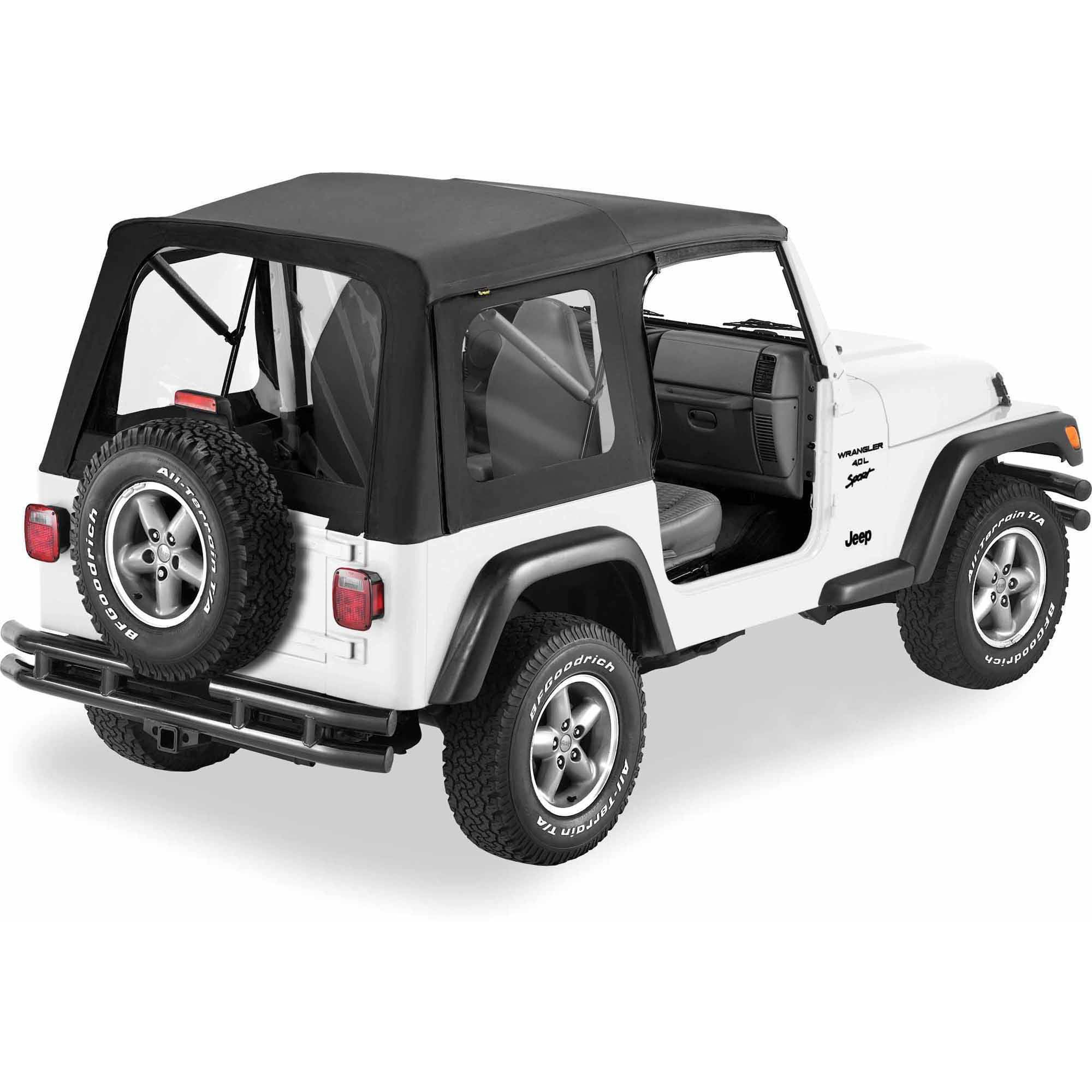 Bestop 51709-37 Jeep Wrangler Supertop Classic Replacement Top with Tinted  Windows, Spice 