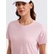 thumbnail image 5 of Remera CRZ YOGA de Algodón Pima Corte Relajado Rosa Fresa M, 5 of 5