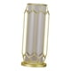 thumbnail image 3 of Jarrón de flores de vidrio, adorno de mesa, arreglo floral simple, moderno y elegante para Rombo grande, 3 of 9