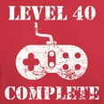 thumbnail image 3 of CafePress - Level 40 Complete 40Th Birthday T Shirt - Men's Classic Graphic Cotton T-Shirt, 3 of 4