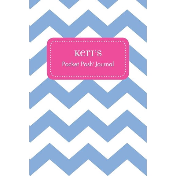 Keri's Pocket Posh Journal, Chevron, (Paperback)