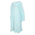 thumbnail image 5 of JEFFRICO Womens Long Sleeve Nightgowns Sleepwear Soft Pajama Dress Nightshirts Plus Size, 5 of 6