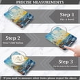 thumbnail image 3 of Tower Birds Sea Painting Sun Food Scale Digital Kitchen Scale Waterproof Tempered Glass Tare Function 11 lb for Baking Cooking Meal Prep, 3 of 7